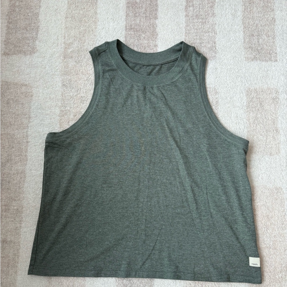 Vuori Olive Gray Women's Tank Top